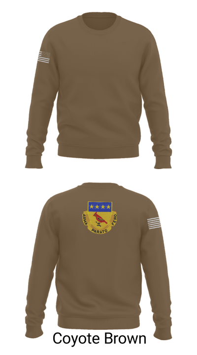 Alpha BTRY 2/138th FA 84014015 Crew Neck Sweatshirt - 5