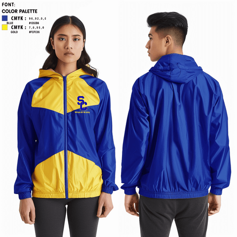 Windbreaker, Scott City R-1 High School Volleyball, Women's Volleyball, Teamtime, Team time, sublimation, custom sports apparel, team uniforms, spirit wear, spiritwear, sports uniforms, custom shirts, team store, custom team store, fundraiser sports, apparel fundraiser