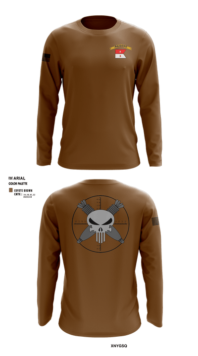 BASHER PLATOON 47833944 Long Sleeve Performance Shirt - 2