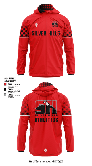 Windbreaker, Silver Hills MS, , Teamtime, Team time, sublimation, custom sports apparel, team uniforms, spirit wear, spiritwear, sports uniforms, custom shirts, team store, custom team store, fundraiser sports, apparel fundraiser