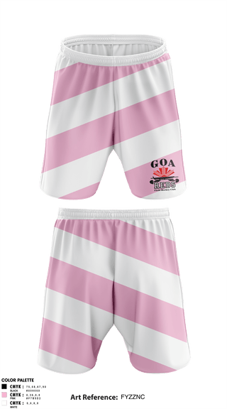 Athletic Shorts With Pockets, GOA Reds Field Hockey, Field Hockey, Teamtime, Team time, sublimation, custom sports apparel, team uniforms, spirit wear, spiritwear, sports uniforms, custom shirts, team store, custom team store, fundraiser sports, apparel fundraiser
