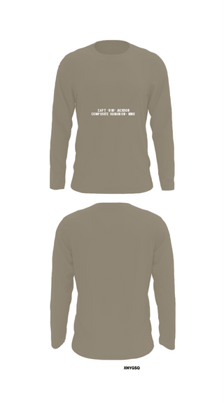 Long Sleeve Performance Shirt, Capt “Bud” Jackson Composite Squadron - NJ102, Air Force, Teamtime, Team time, sublimation, custom sports apparel, team uniforms, spirit wear, spiritwear, sports uniforms, custom shirts, team store, custom team store, fundraiser sports, apparel fundraiser