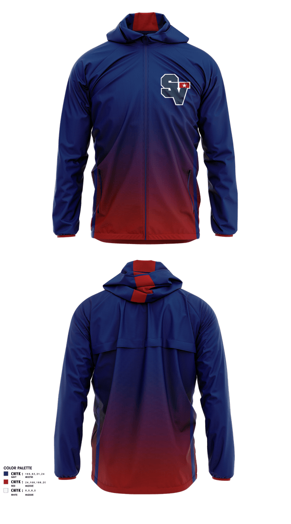 Windbreaker, Smithson Valley Youth Football, Football, Teamtime, Team time, sublimation, custom sports apparel, team uniforms, spirit wear, spiritwear, sports uniforms, custom shirts, team store, custom team store, fundraiser sports, apparel fundraiser