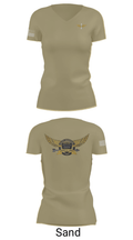 Investigator 95146404 Women's Short Sleeve V-neck Shirt - 88