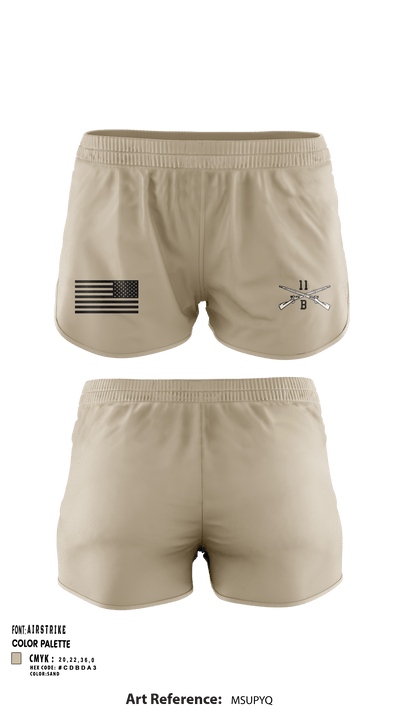 C Co 1-124 Rifle Company 57736053 Ranger Panties - 4