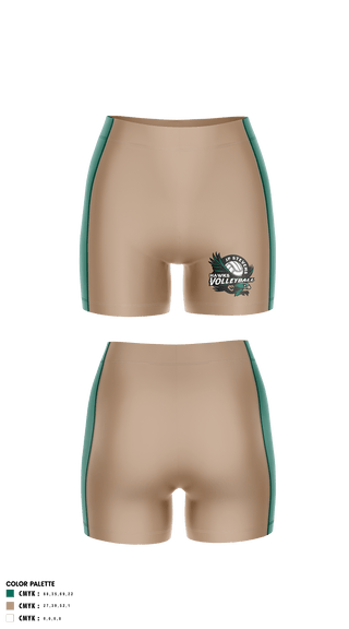 Women's Shorts, John P Stevens High School Volleyball, Women's Volleyball, Teamtime, Team time, sublimation, custom sports apparel, team uniforms, spirit wear, spiritwear, sports uniforms, custom shirts, team store, custom team store, fundraiser sports, apparel fundraiser