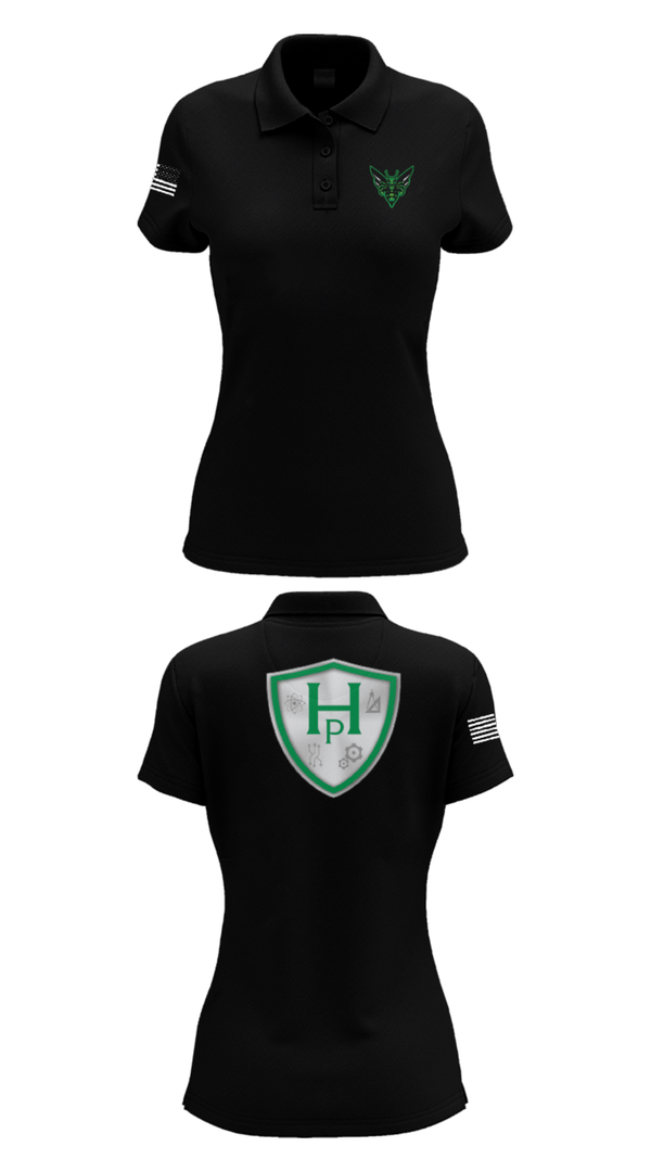 Women's Short Sleeve Performance Polo, Highland Prep West Volleyball, Women's Volleyball, Teamtime, Team time, sublimation, custom sports apparel, team uniforms, spirit wear, spiritwear, sports uniforms, custom shirts, team store, custom team store, fundraiser sports, apparel fundraiser