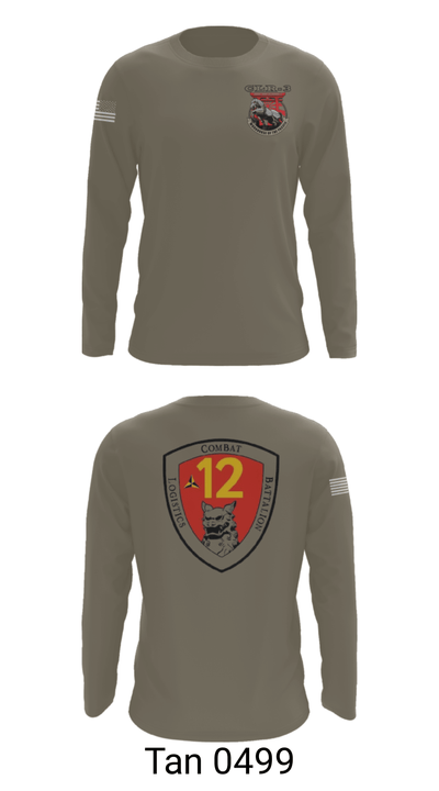 CLB 12 6808252 Long Sleeve Performance Shirt - 66