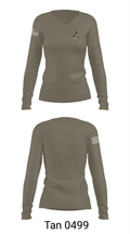 FBI 13370417 Women's Long Sleeve V-neck Shirt - 73