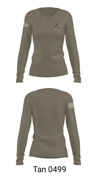 Women's Long Sleeve Vneck Shirt, FBI, Police, Teamtime, Team time, sublimation, custom sports apparel, team uniforms, spirit wear, spiritwear, sports uniforms, custom shirts, team store, custom team store, fundraiser sports, apparel fundraiser