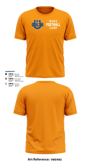 Short Sleeve Performance Shirt, Mara Colts, Track & Field, Teamtime, Team time, sublimation, custom sports apparel, team uniforms, spirit wear, spiritwear, sports uniforms, custom shirts, team store, custom team store, fundraiser sports, apparel fundraiser