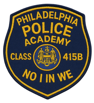 Philadelphia Police Stainless Steel Water Bottle with a Straw Lid