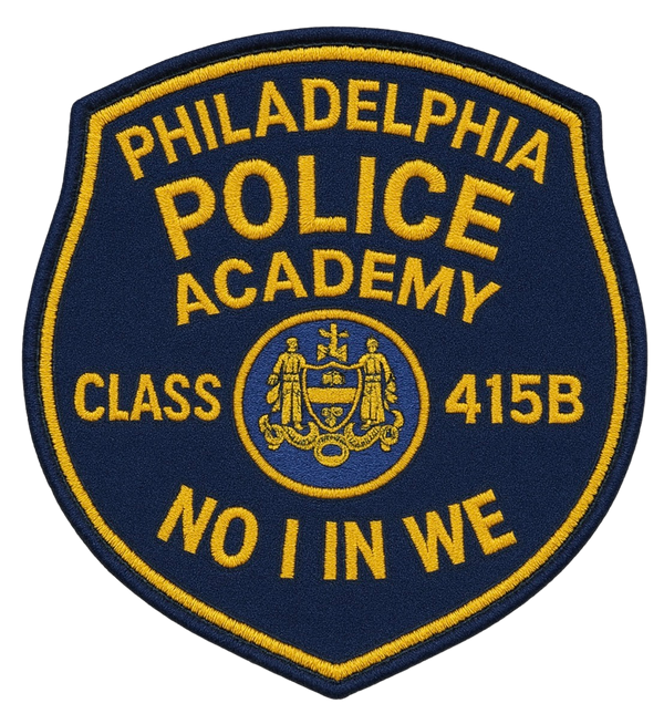 Philadelphia Police Stainless Steel Water Bottle with a Straw Lid
