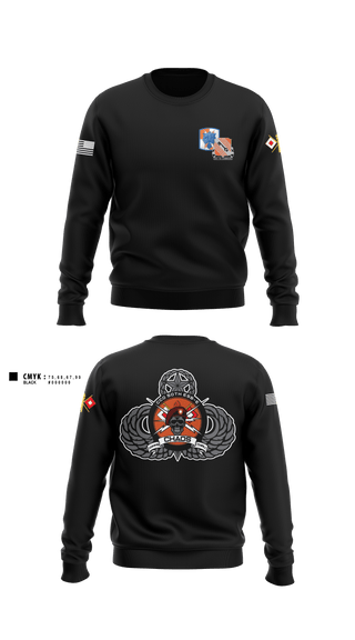 Crew Neck Sweatshirt, 50th ESB-E, C. Co., Army, Teamtime, Team time, sublimation, custom sports apparel, team uniforms, spirit wear, spiritwear, sports uniforms, custom shirts, team store, custom team store, fundraiser sports, apparel fundraiser