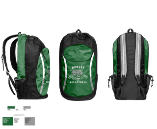 Gear Bag, Burley High School Volleyball, Women's Volleyball, Teamtime, Team time, sublimation, custom sports apparel, team uniforms, spirit wear, spiritwear, sports uniforms, custom shirts, team store, custom team store, fundraiser sports, apparel fundraiser