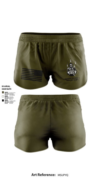 Ranger Panties, 2-1 INFANTRY, Army, Teamtime, Team time, sublimation, custom sports apparel, team uniforms, spirit wear, spiritwear, sports uniforms, custom shirts, team store, custom team store, fundraiser sports, apparel fundraiser