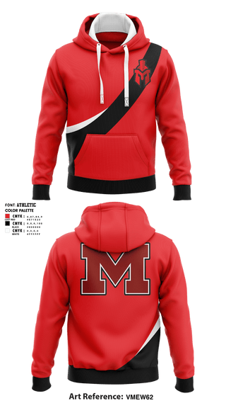 Hoodie, Redmen, Spirit Store, Teamtime, Team time, sublimation, custom sports apparel, team uniforms, spirit wear, spiritwear, sports uniforms, custom shirts, team store, custom team store, fundraiser sports, apparel fundraiser