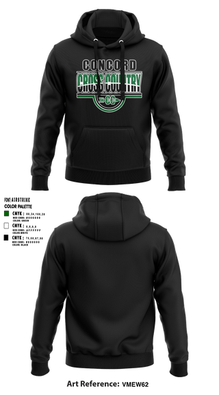 Hoodie, CONCORD HIGH SCHOOL Cross Country, Cross Country, Teamtime, Team time, sublimation, custom sports apparel, team uniforms, spirit wear, spiritwear, sports uniforms, custom shirts, team store, custom team store, fundraiser sports, apparel fundraiser