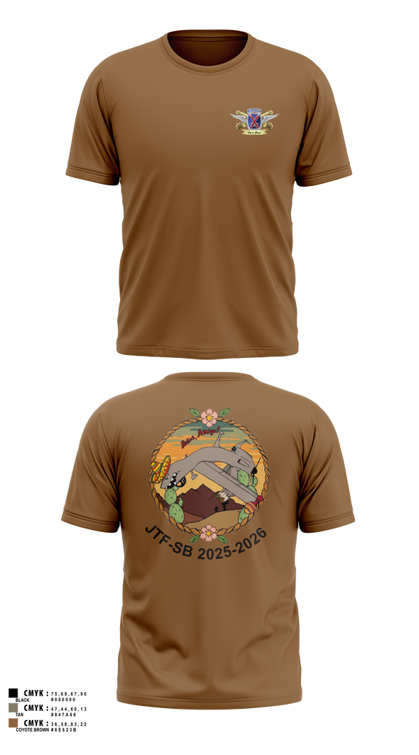 Short Sleeve Performance Shirt, 2-10 AHB Knighthawks, Army, Teamtime, Team time, sublimation, custom sports apparel, team uniforms, spirit wear, spiritwear, sports uniforms, custom shirts, team store, custom team store, fundraiser sports, apparel fundraiser