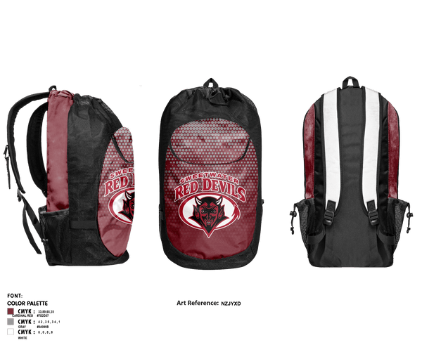 Gear Bag, Sweetwater, Wrestling, Teamtime, Team time, sublimation, custom sports apparel, team uniforms, spirit wear, spiritwear, sports uniforms, custom shirts, team store, custom team store, fundraiser sports, apparel fundraiser