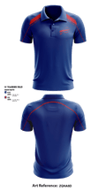 Keystone Bills Football and Cheer 89420686 Short Sleeve Performance Polo - 1