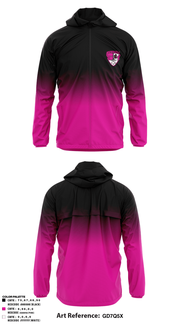 Windbreaker, Pinnacle FC, Men's Soccer, Teamtime, Team time, sublimation, custom sports apparel, team uniforms, spirit wear, spiritwear, sports uniforms, custom shirts, team store, custom team store, fundraiser sports, apparel fundraiser