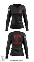 FARP 36719357 Women's Long Sleeve V-neck Shirt - 115