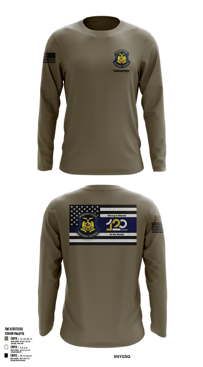 MSHP Class 120 57992195 Long Sleeve Performance Shirt - 4