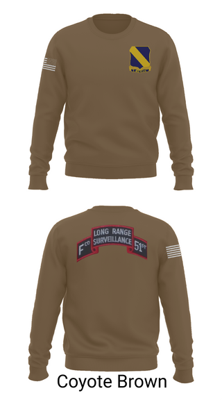 Crew Neck Sweatshirt, Fco 51st infantry LRSU, , Teamtime, Team time, sublimation, custom sports apparel, team uniforms, spirit wear, spiritwear, sports uniforms, custom shirts, team store, custom team store, fundraiser sports, apparel fundraiser