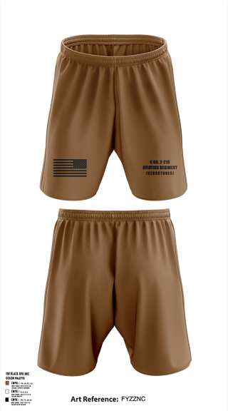 Athletic Shorts With Pockets, C Co. 2-210 Aviation Regiment (Structures), , Teamtime, Team time, sublimation, custom sports apparel, team uniforms, spirit wear, spiritwear, sports uniforms, custom shirts, team store, custom team store, fundraiser sports, apparel fundraiser