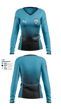 Ac Connecticut 25353608 Women's Long Sleeve V-neck Shirt - 1