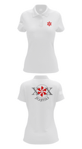 10-10 Jiu Jitsu 45151237 Women's Short Sleeve Performance Polo  - 17