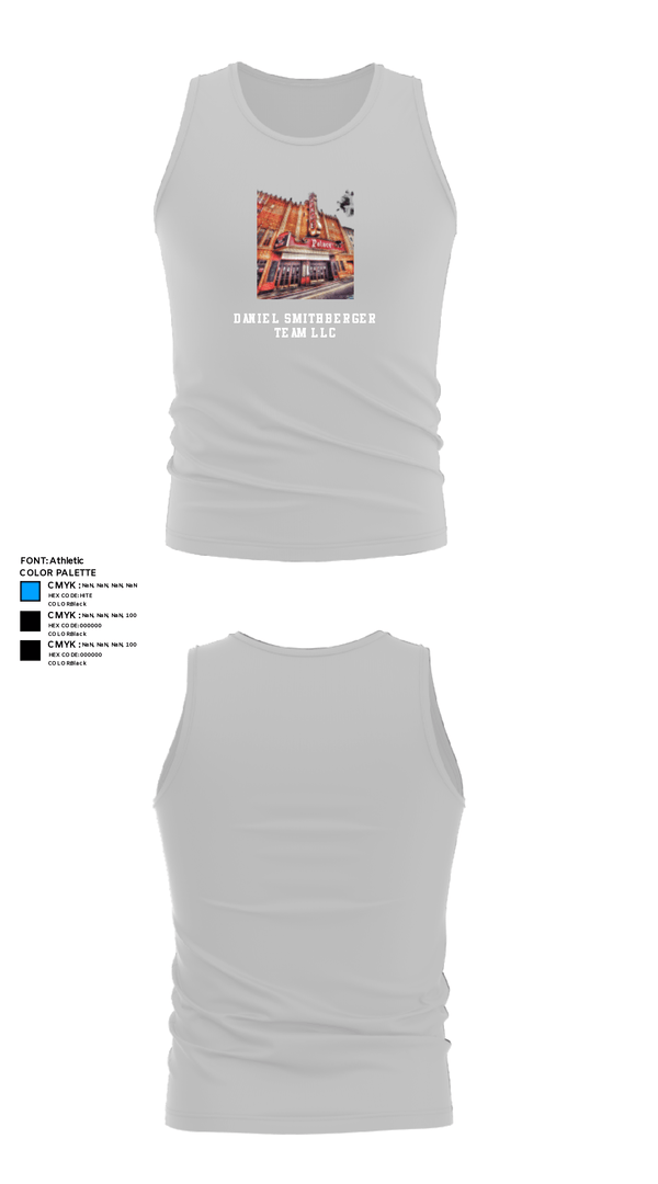 Tank Top, Daniel smithberger team llc, , Teamtime, Team time, sublimation, custom sports apparel, team uniforms, spirit wear, spiritwear, sports uniforms, custom shirts, team store, custom team store, fundraiser sports, apparel fundraiser