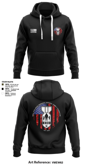 Hoodie, 482nd EOD, Air Force, Teamtime, Team time, sublimation, custom sports apparel, team uniforms, spirit wear, spiritwear, sports uniforms, custom shirts, team store, custom team store, fundraiser sports, apparel fundraiser