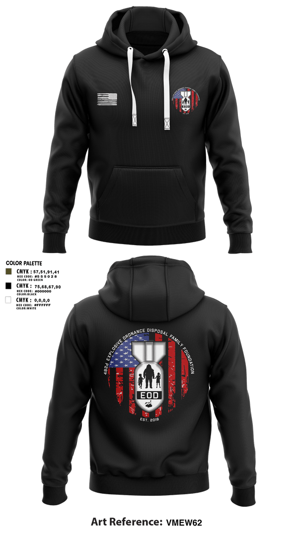 Hoodie, 482nd EOD, Air Force, Teamtime, Team time, sublimation, custom sports apparel, team uniforms, spirit wear, spiritwear, sports uniforms, custom shirts, team store, custom team store, fundraiser sports, apparel fundraiser