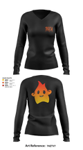Torch 1756275 Women's Long Sleeve V-neck Shirt - 5