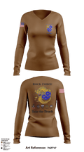 undefined Women's Long Sleeve V-neck Shirt - 22