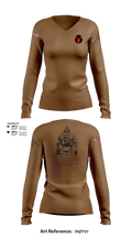 Chosen 93553712 Women's Long Sleeve V-neck Shirt - 102