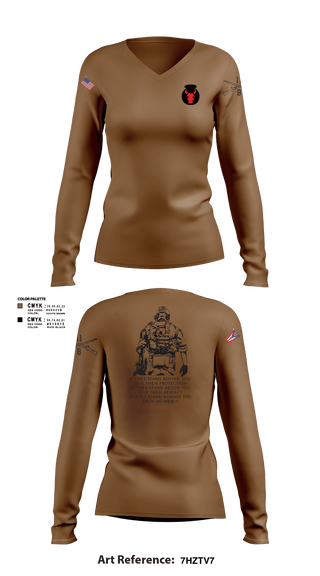 Women's Long Sleeve Vneck Shirt, Chosen, , Teamtime, Team time, sublimation, custom sports apparel, team uniforms, spirit wear, spiritwear, sports uniforms, custom shirts, team store, custom team store, fundraiser sports, apparel fundraiser