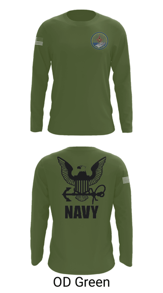 Long Sleeve Performance Shirt, Cvn 77 IM-5, Navy, Teamtime, Team time, sublimation, custom sports apparel, team uniforms, spirit wear, spiritwear, sports uniforms, custom shirts, team store, custom team store, fundraiser sports, apparel fundraiser