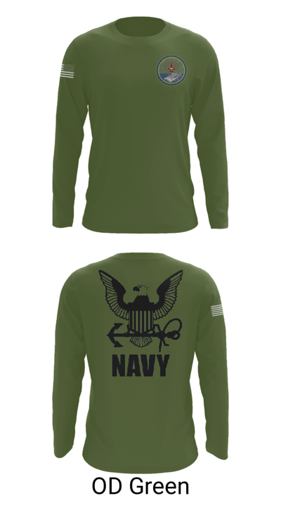 Cvn 77 IM-5 93310864 Long Sleeve Performance Shirt - 44