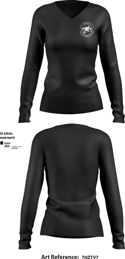 284 ASOS 94603081 Women's Long Sleeve V-neck Shirt - 9