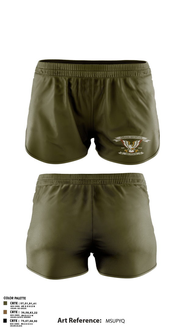 Ranger Panties, Cheaha Mountain Helitack, Fire Department, Teamtime, Team time, sublimation, custom sports apparel, team uniforms, spirit wear, spiritwear, sports uniforms, custom shirts, team store, custom team store, fundraiser sports, apparel fundraiser