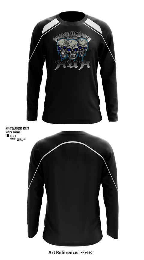 Long Sleeve Performance Shirt, Paepaeulupoo, Football, Teamtime, Team time, sublimation, custom sports apparel, team uniforms, spirit wear, spiritwear, sports uniforms, custom shirts, team store, custom team store, fundraiser sports, apparel fundraiser