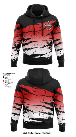 Hoodie, Springfield nightmares, Men's Basketball, Teamtime, Team time, sublimation, custom sports apparel, team uniforms, spirit wear, spiritwear, sports uniforms, custom shirts, team store, custom team store, fundraiser sports, apparel fundraiser