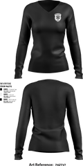 MORGANVILLE EMSMORGANVILLE EMS 56578516 Women's Long Sleeve V-neck Shirt - 1