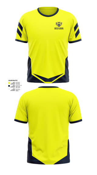 Short Sleeve Performance Shirt, Battle Creek Central Bearcats Flag Football, Track & Field, Teamtime, Team time, sublimation, custom sports apparel, team uniforms, spirit wear, spiritwear, sports uniforms, custom shirts, team store, custom team store, fundraiser sports, apparel fundraiser
