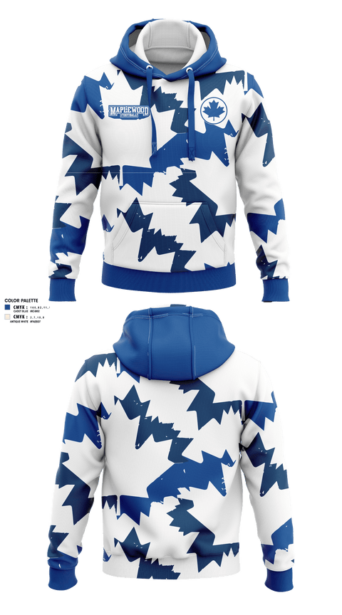 Hoodie, Maplewood Football, Football, Teamtime, Team time, sublimation, custom sports apparel, team uniforms, spirit wear, spiritwear, sports uniforms, custom shirts, team store, custom team store, fundraiser sports, apparel fundraiser