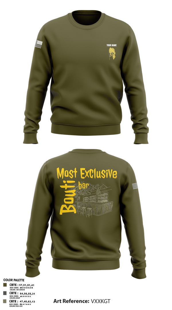 Crew Neck Sweatshirt, jsotf J2, Army, Teamtime, Team time, sublimation, custom sports apparel, team uniforms, spirit wear, spiritwear, sports uniforms, custom shirts, team store, custom team store, fundraiser sports, apparel fundraiser