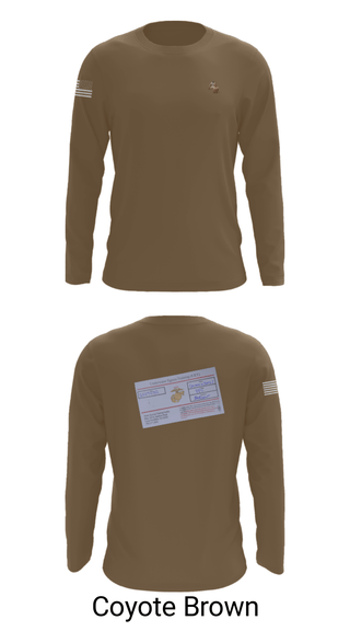 Long Sleeve Performance Shirt, 1/4, Marines, Teamtime, Team time, sublimation, custom sports apparel, team uniforms, spirit wear, spiritwear, sports uniforms, custom shirts, team store, custom team store, fundraiser sports, apparel fundraiser